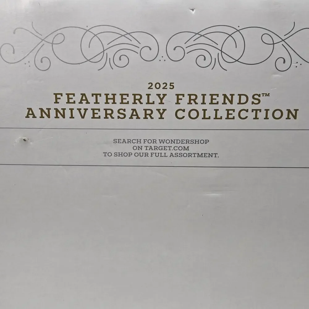 New! 2025 Ltd Edn Target Wondershop Featherly Friends REUNION Anniversary Birds